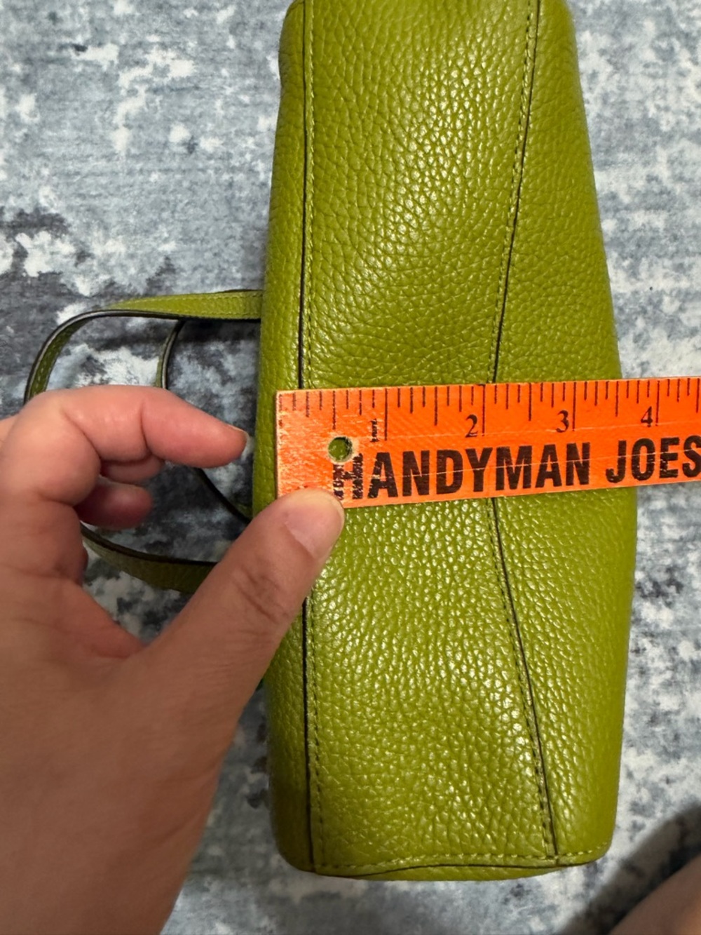 Coach Kelsey Satchel Green Pebbled Leather - Picture 7 of 10